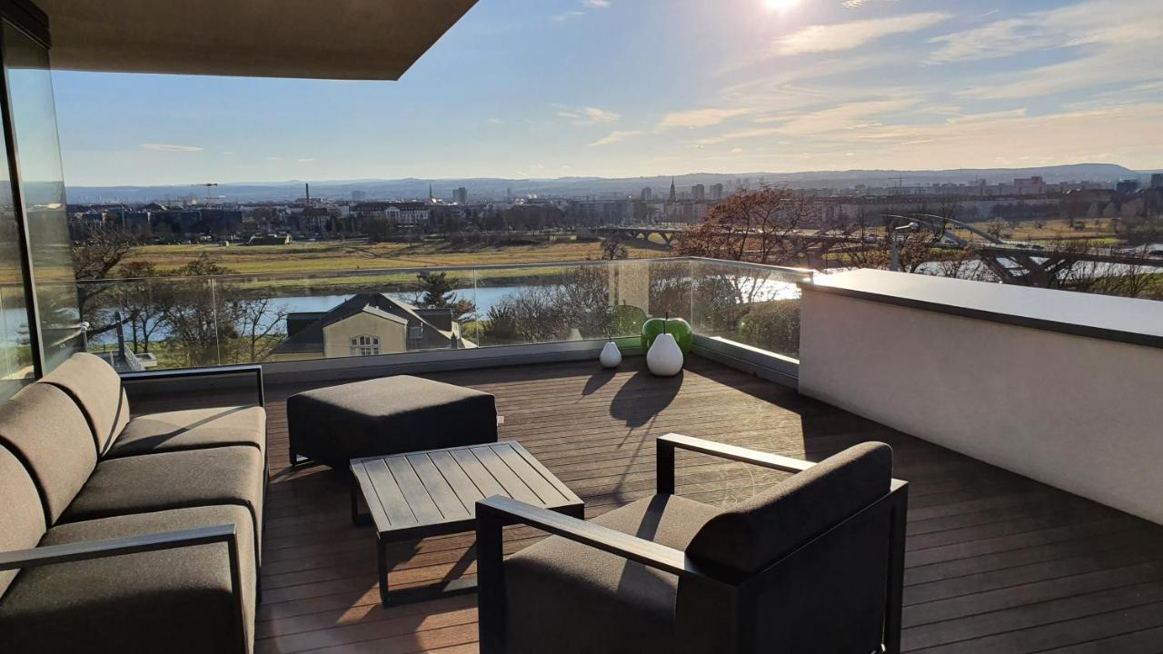 Wohnung Mit Weitblick Dresde Extérieur photo