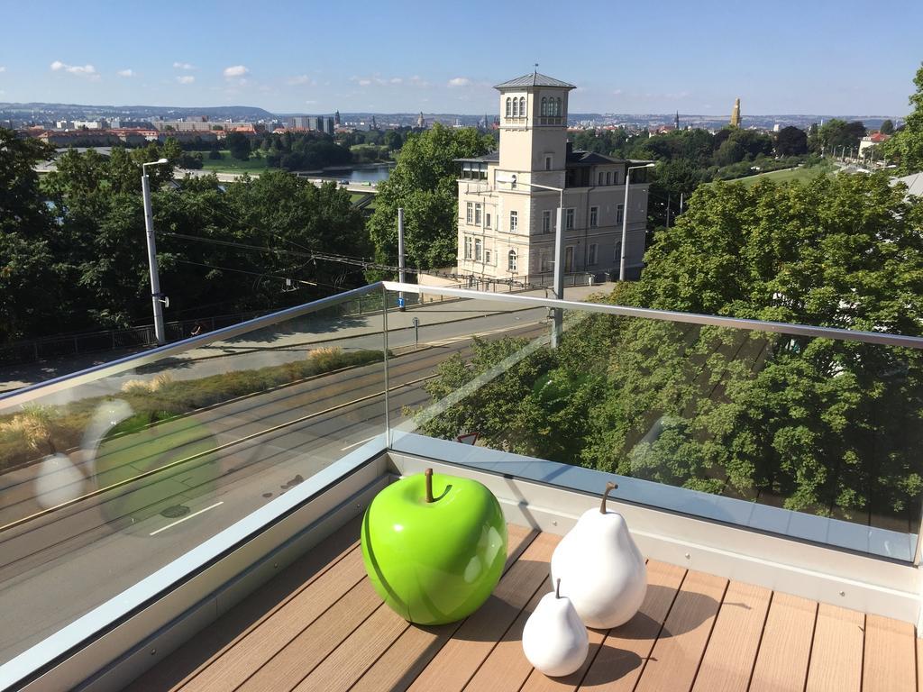 Wohnung Mit Weitblick Dresde Extérieur photo